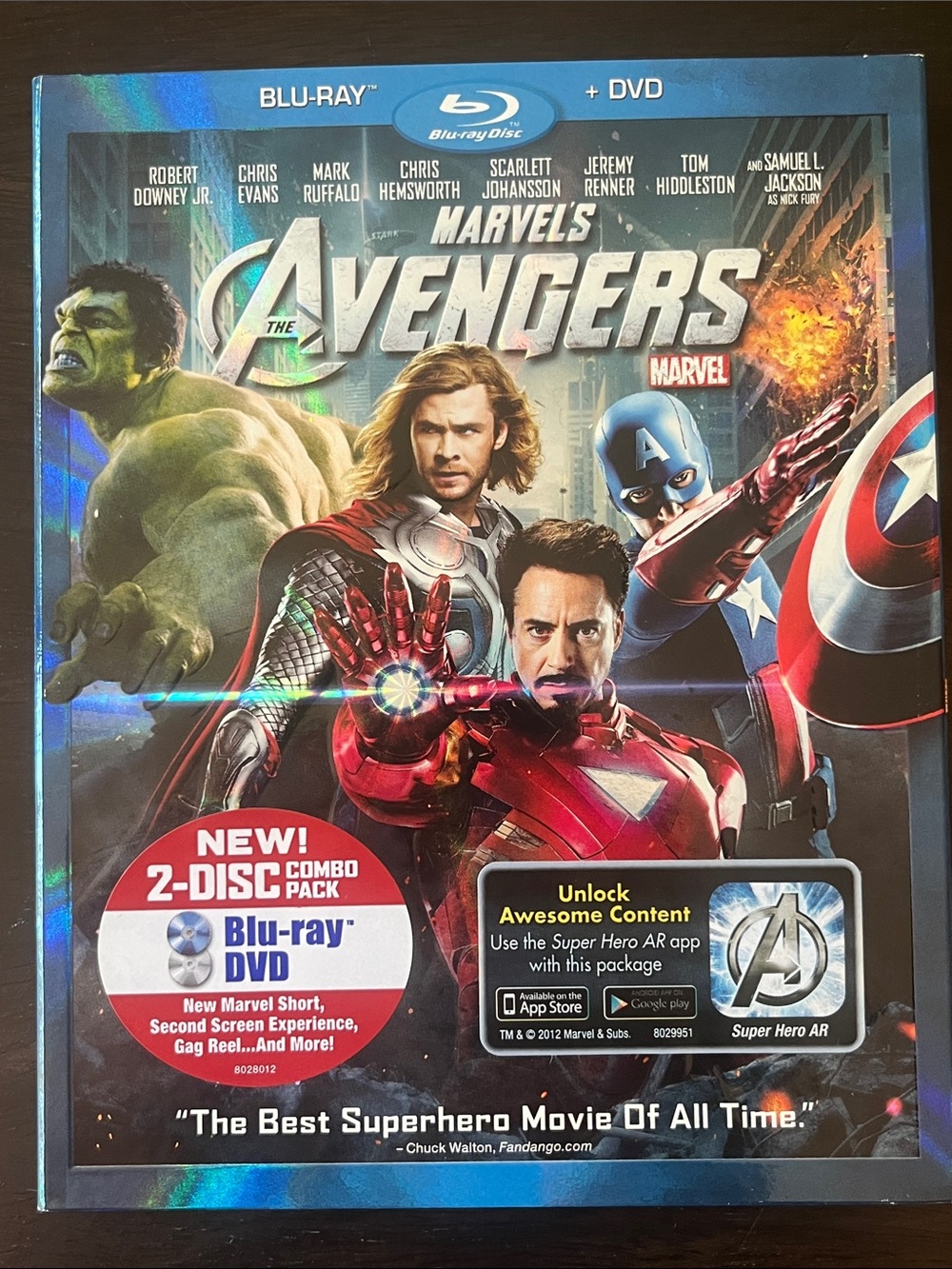 Marvel's The Avengers Blu-ray + DVD